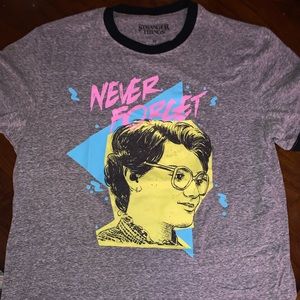 Never Forget Barb Ringer Tee